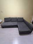 IKEA Фрихетэн диван, 88x230x151, серый