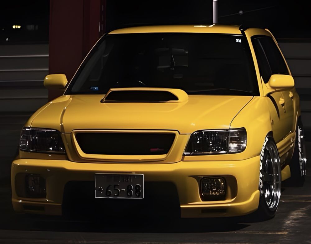 Капот Сток Турбо Subaru Forester SF Рестайлинг