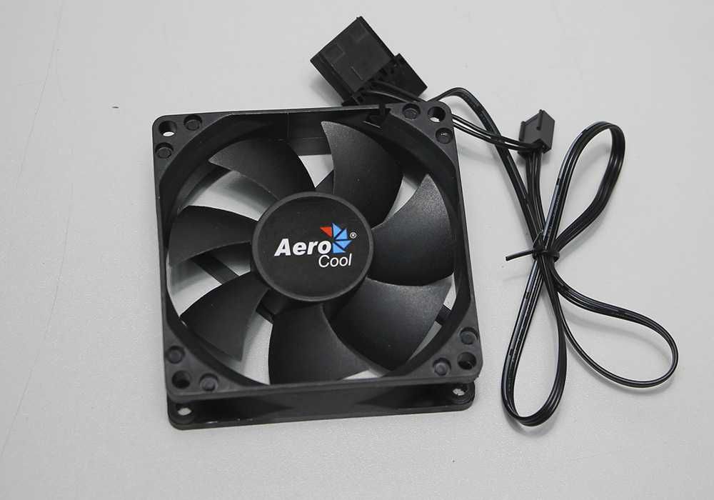 Fan for case Aerocool BESION BS8025SE  8см Molex 4 Pin power + 3 pin