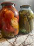 маринованые огурчики и помидорчики
