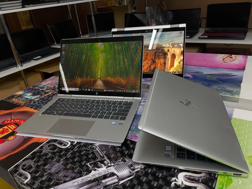 Офисный ноутбук HP EliteBook X360 Core i5-8365U|ram 8Gb|SSD256Gb|Intel