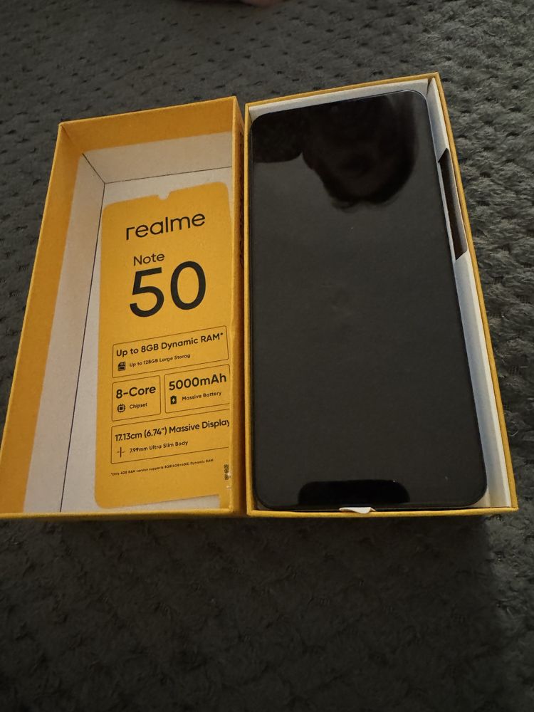 Realme not 50 смартфон