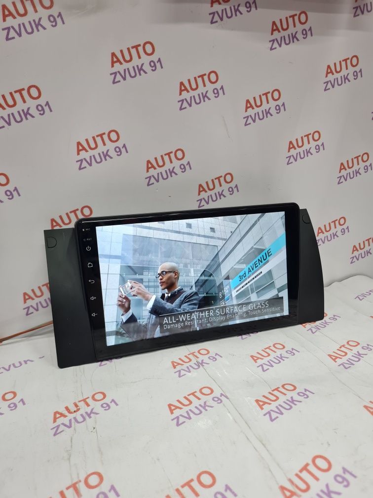 Штатная магнитола на BMW/БМВ E39/X5/E53/Е38 магнитафон ANDROID 10.1