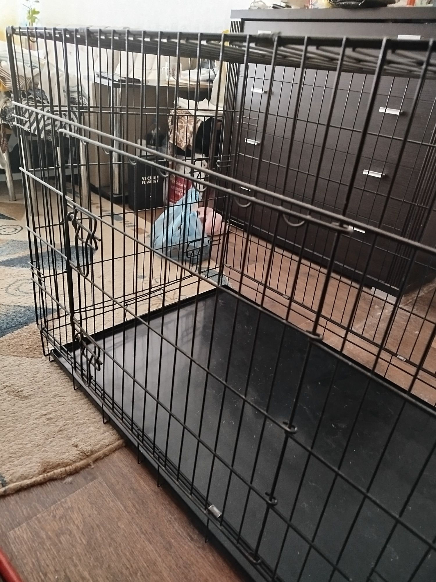 Продам клетку собачью железная