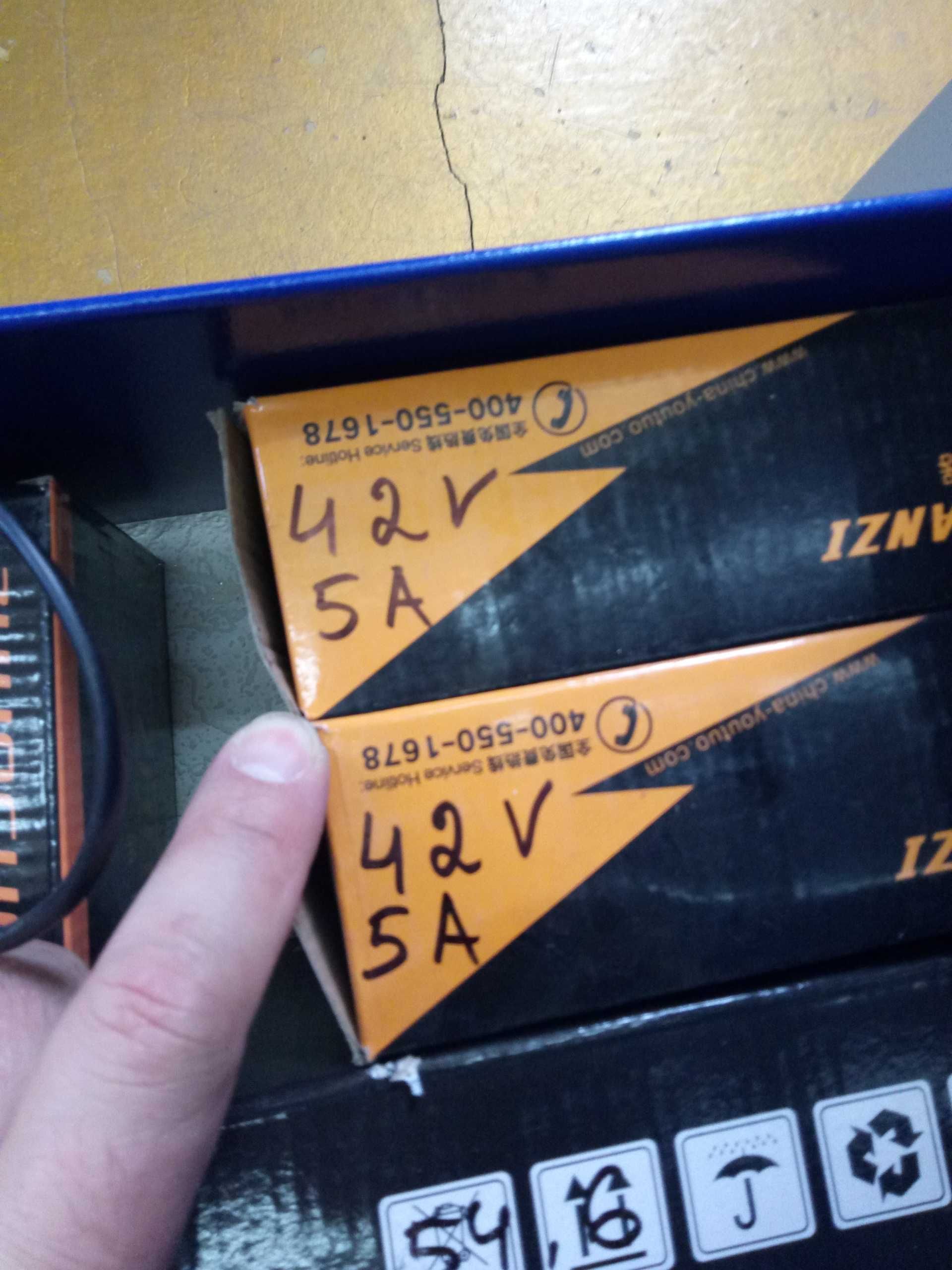 Зарядные устройства   36, 42V,  48V,  54.6V,