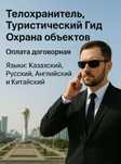 Телохранитель, Туристический гид, Охрана объектов