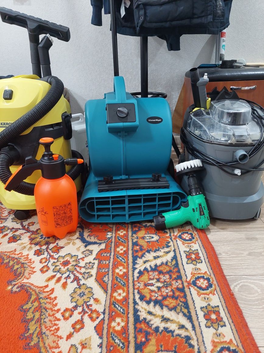 Аренда KARCHER пылесоса.Спец щетка+химия  0,5. КАСПИЙ РЕД