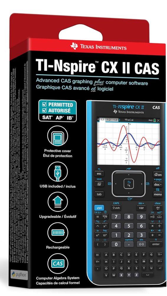 Texas Instruments TI-Nspire CX II CAS Графический Калькулятор