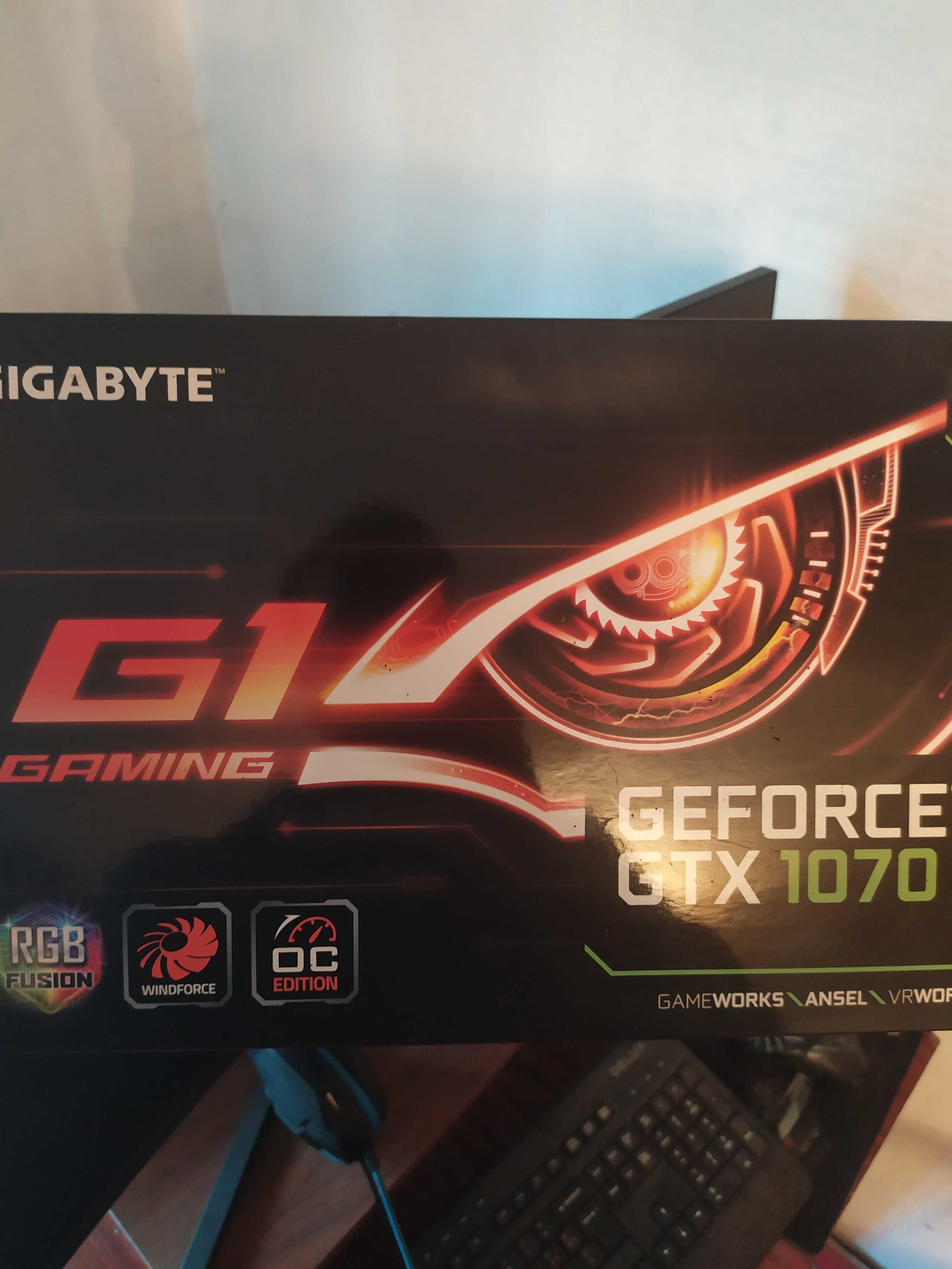 Видеокарта Gigabyte GeForce GTX 1070 G1 GAMING