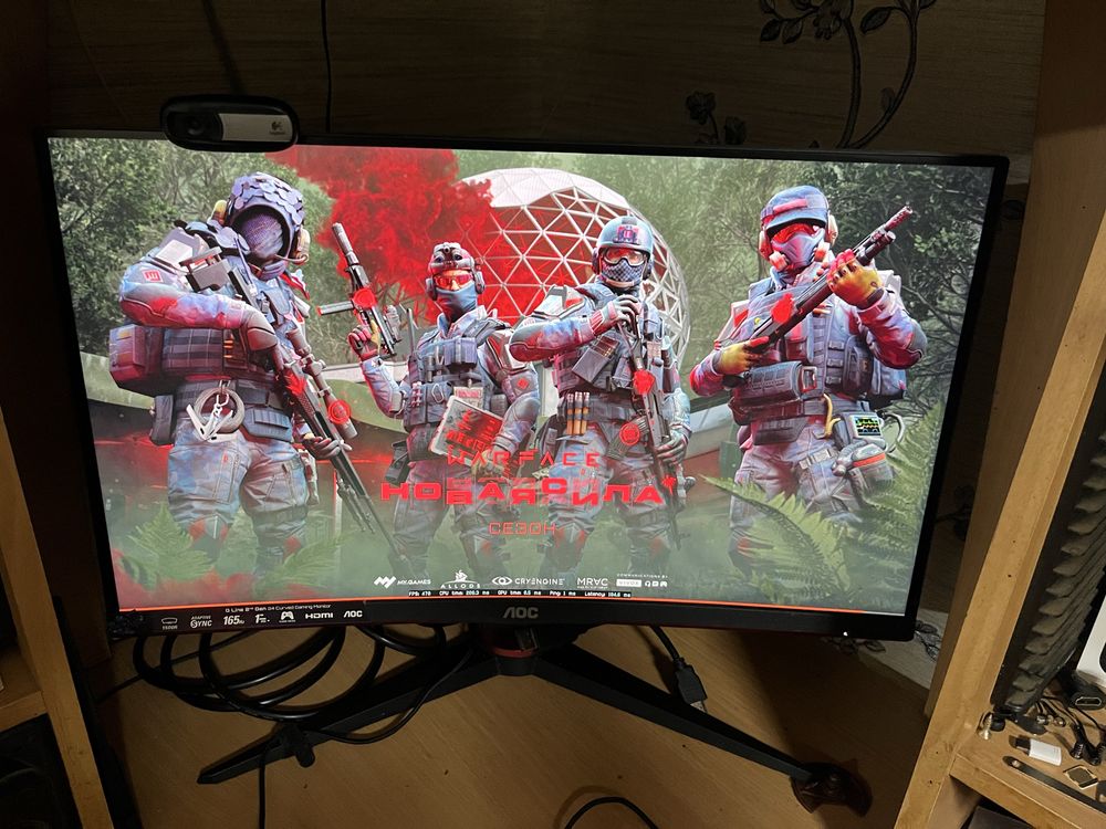 Игровой системник + игровой монитор 165 герц.