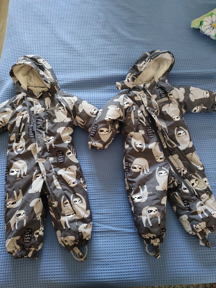 Комбезы детские для двойни