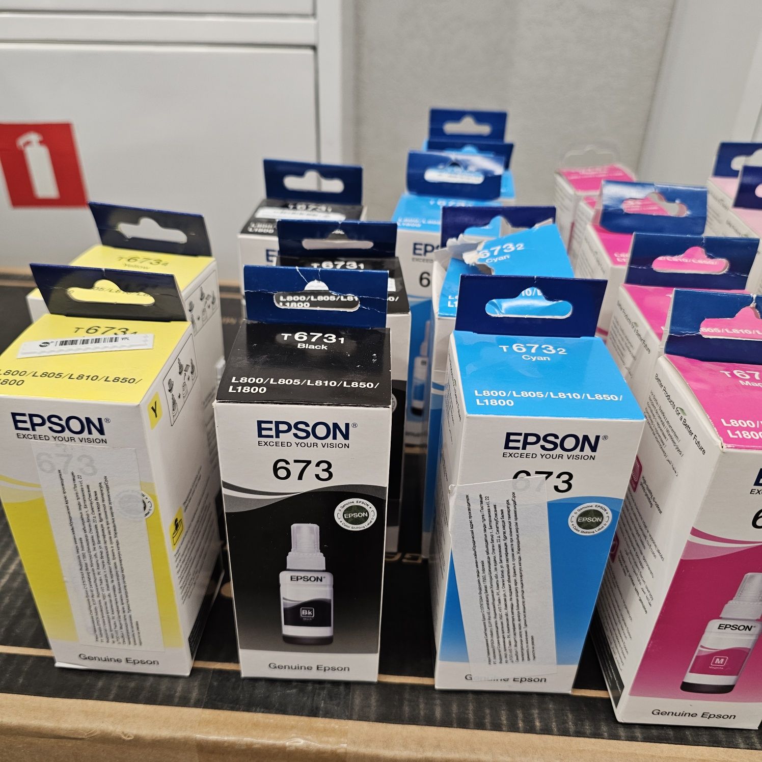 Продам чернила для принтера Epson L800, 805, 810, 850, 1800