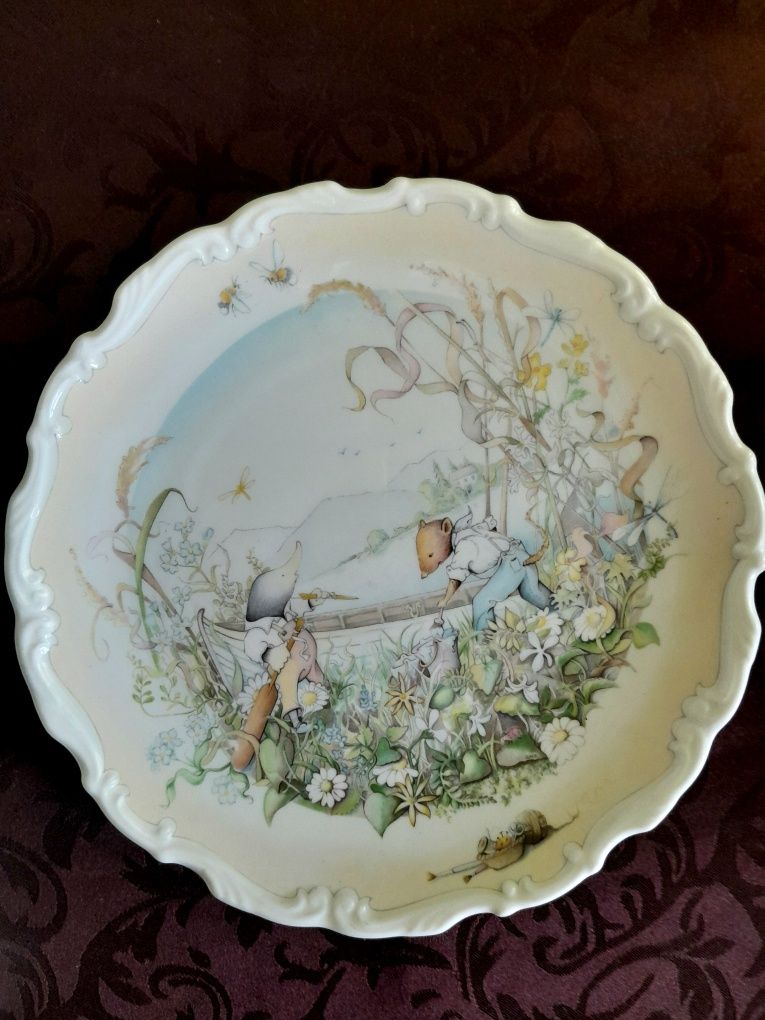 Коллекционные тарелки Royal Doulton винтаж