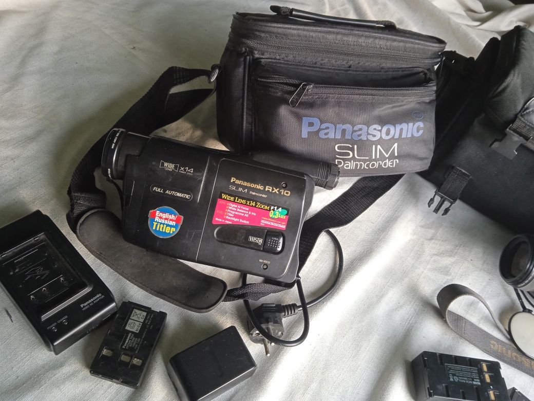 Видео Камеры Panasonic Japan Япония Оригинал РАБОЧИЕ в родных сумках