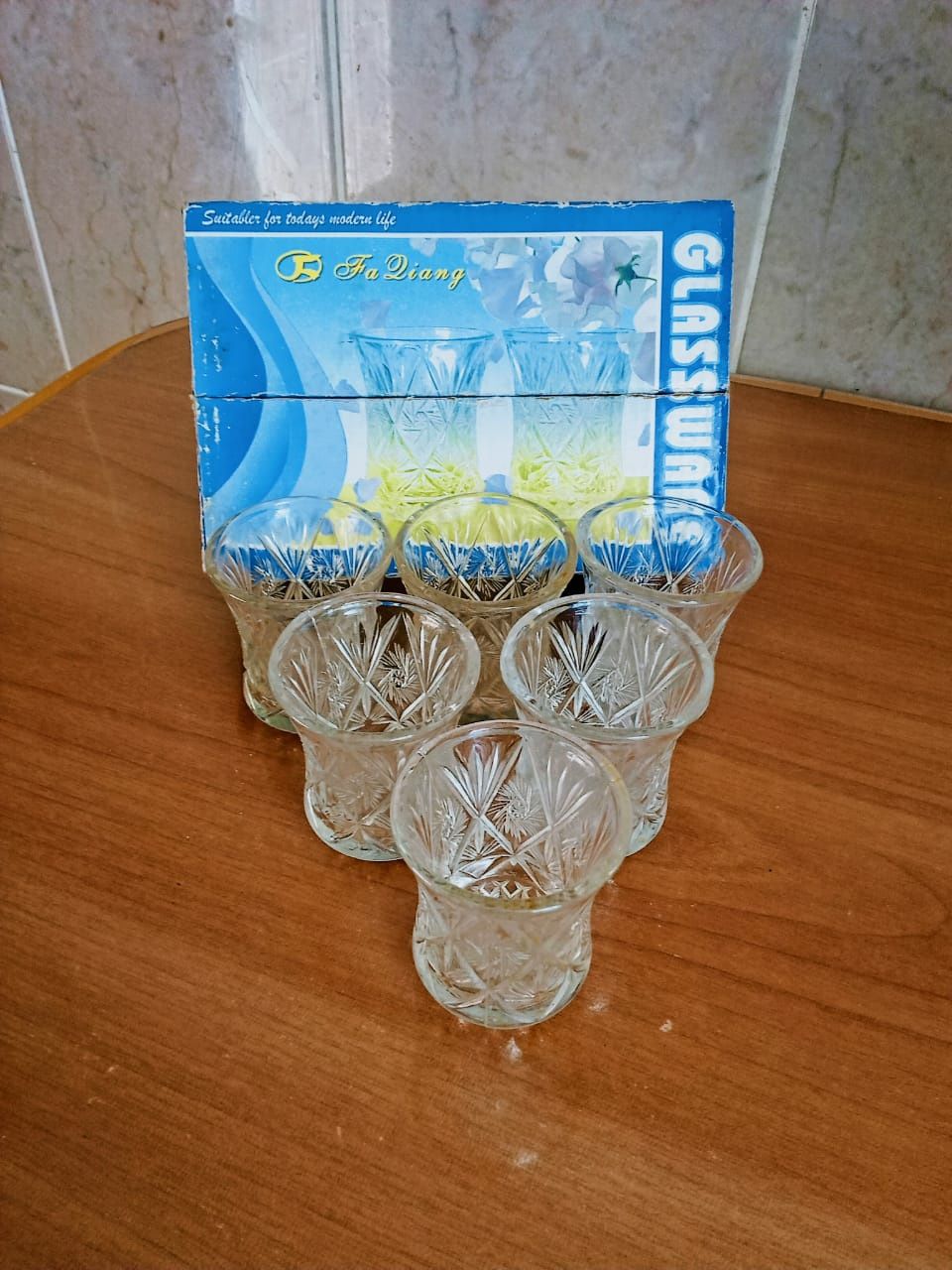 Набор рюмок (6 шт) новые