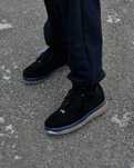 nike Air Force 1 High черные (зима)