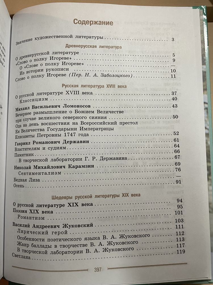 Учебник по литературе ( 9 класс) 1 часть