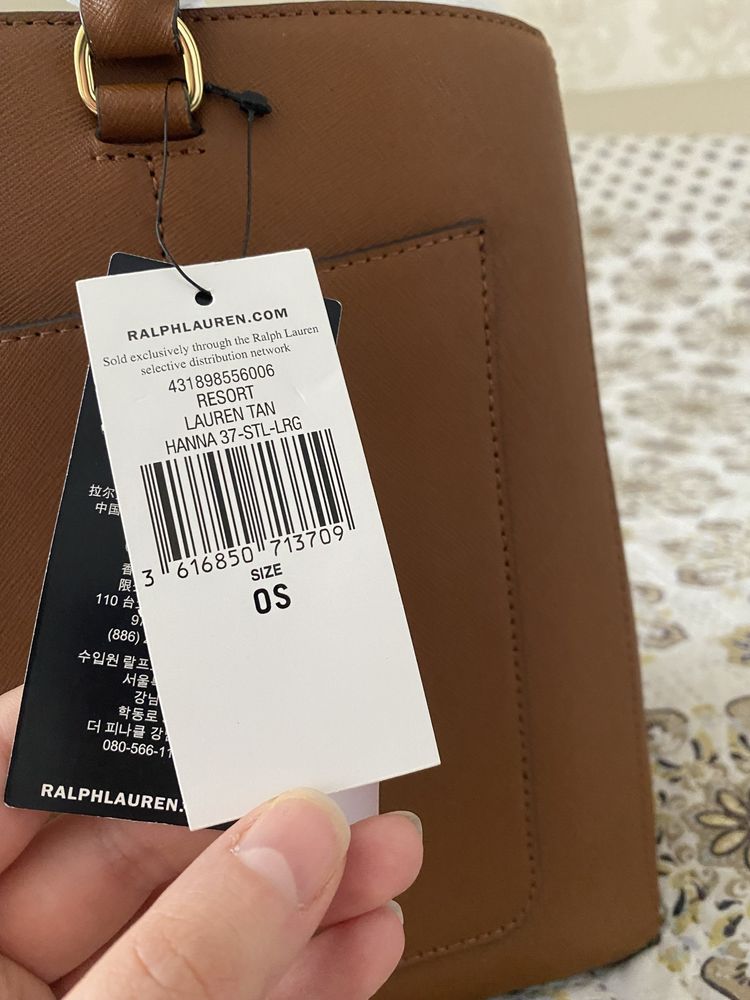 Сумка Ralph Lauren в стиле Old Money