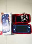 Nintendo Switch Lite (прошитая) + кейс, SD-карта, наушники, коробка