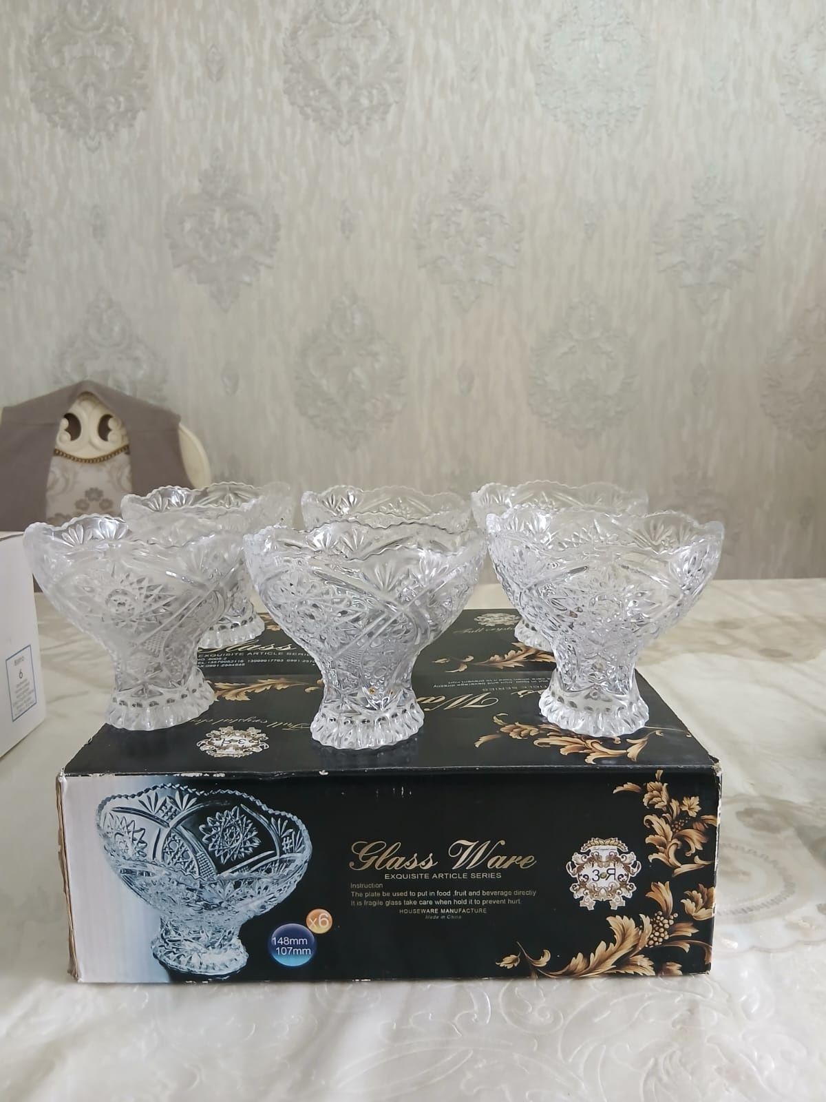 Продам посуды(бокалы,салатницы,конфетницы)