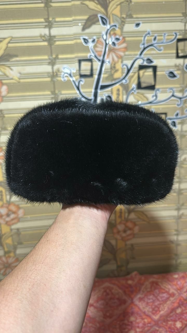 Продам шапку натуральных мех