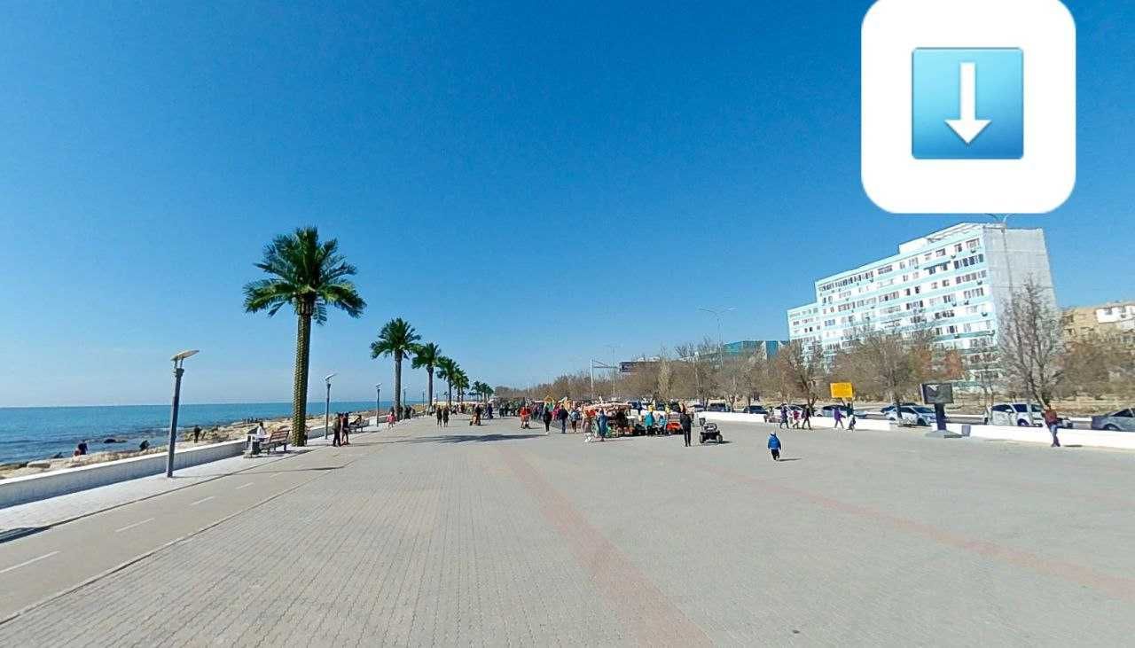 Сдается посуточно квартира на море в 14 мкр-не