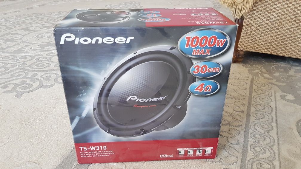 Сабвуфер Pioneer TS-W310 Champion оригинальный