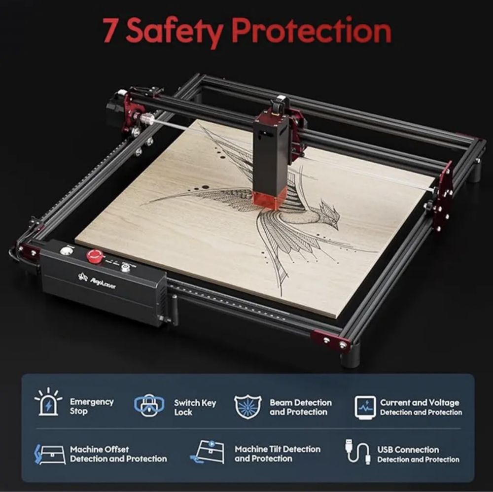 Лазерный станок 10 ватт algolaser kit 10 w новый