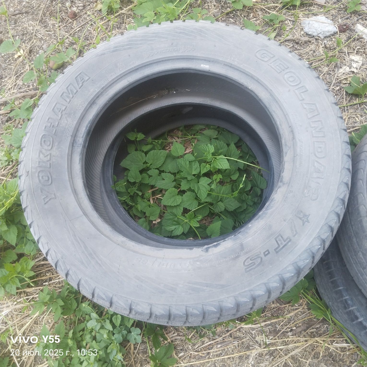 YOKOHAMA GEOLANDAR 225/65R17 2данасы бар