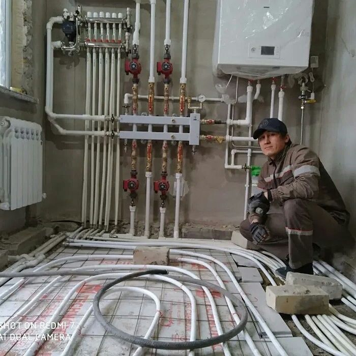 Услуги Сантехник Монтаж  Отопление Газификация Канализация Водоснабжен