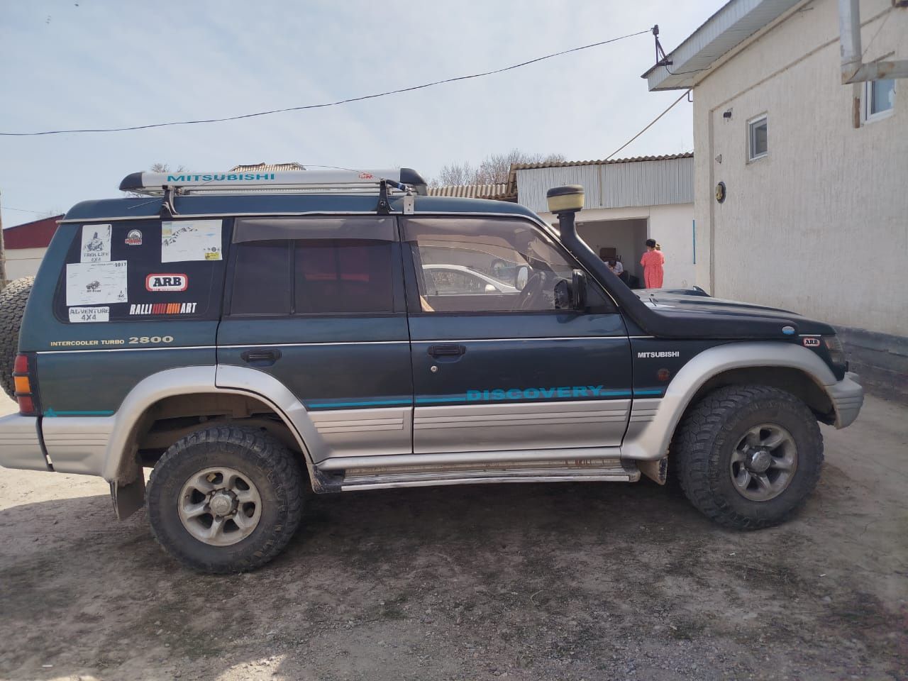 Машина Mitsubishi pajero intercooler turbo