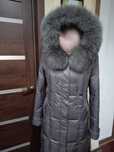 Пальто простеганное зимннее.