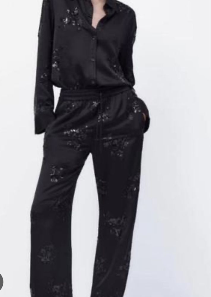 Zara двойка с биссером