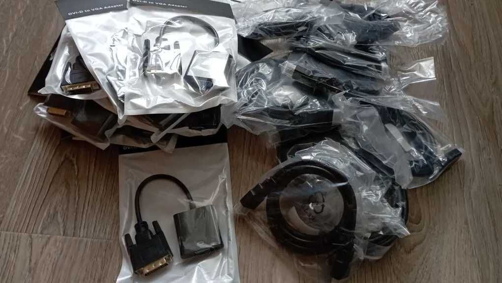 Переходники Vga dvi и шнуры Hdmi