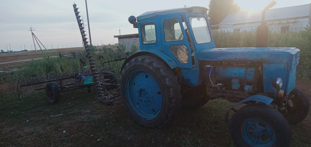 Т-40 стылады ,прицеп,одна бруска навесной касилкасымен