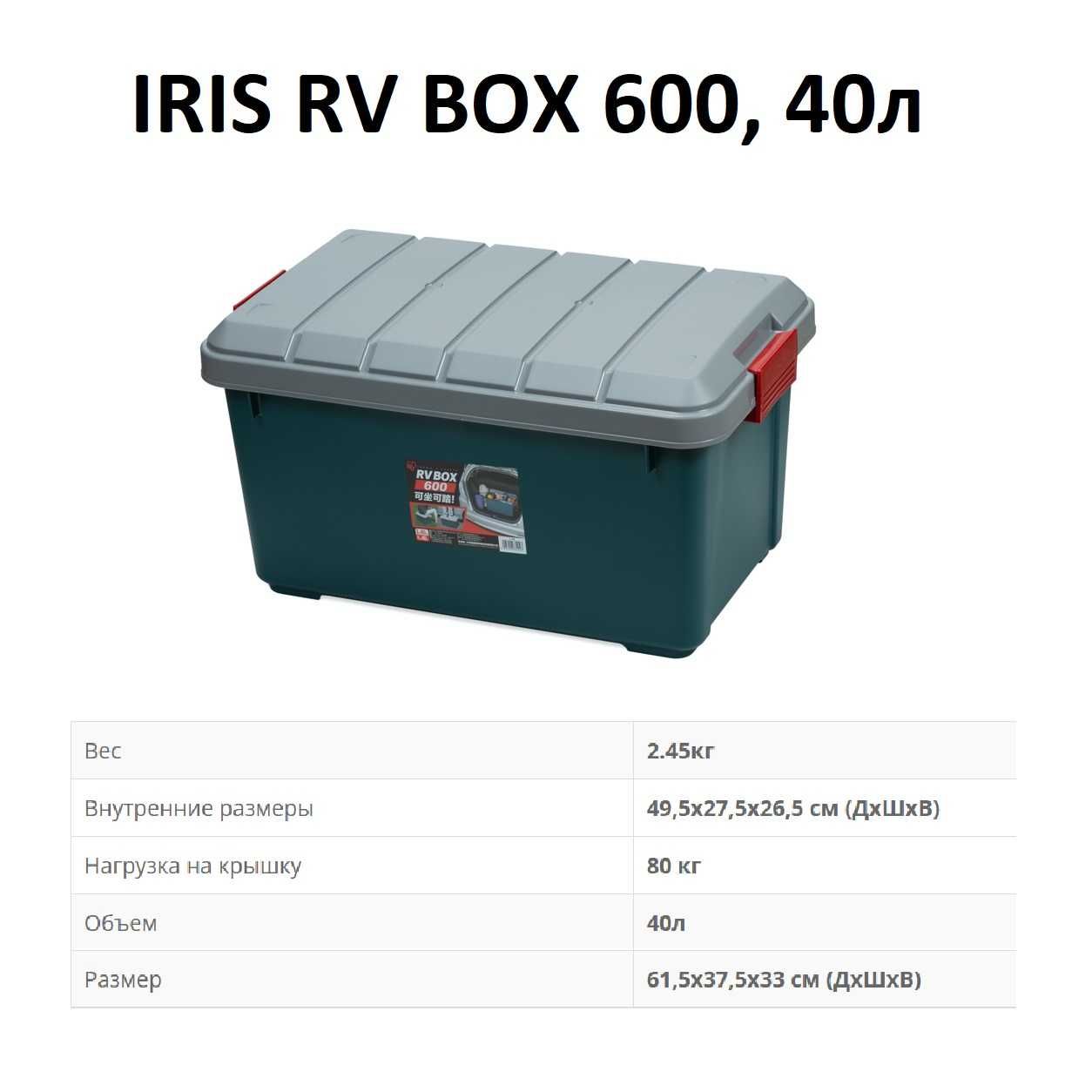 Экспедиционные ящики Iris RV BOX в Алматы