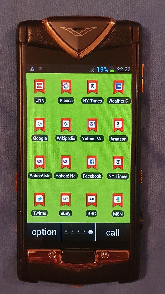 Продам VERTU Constellation сер.номер T-001553