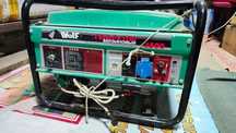 Генератор 2.5 кВт., бензиновый генератор зеленный, Wolf 2500