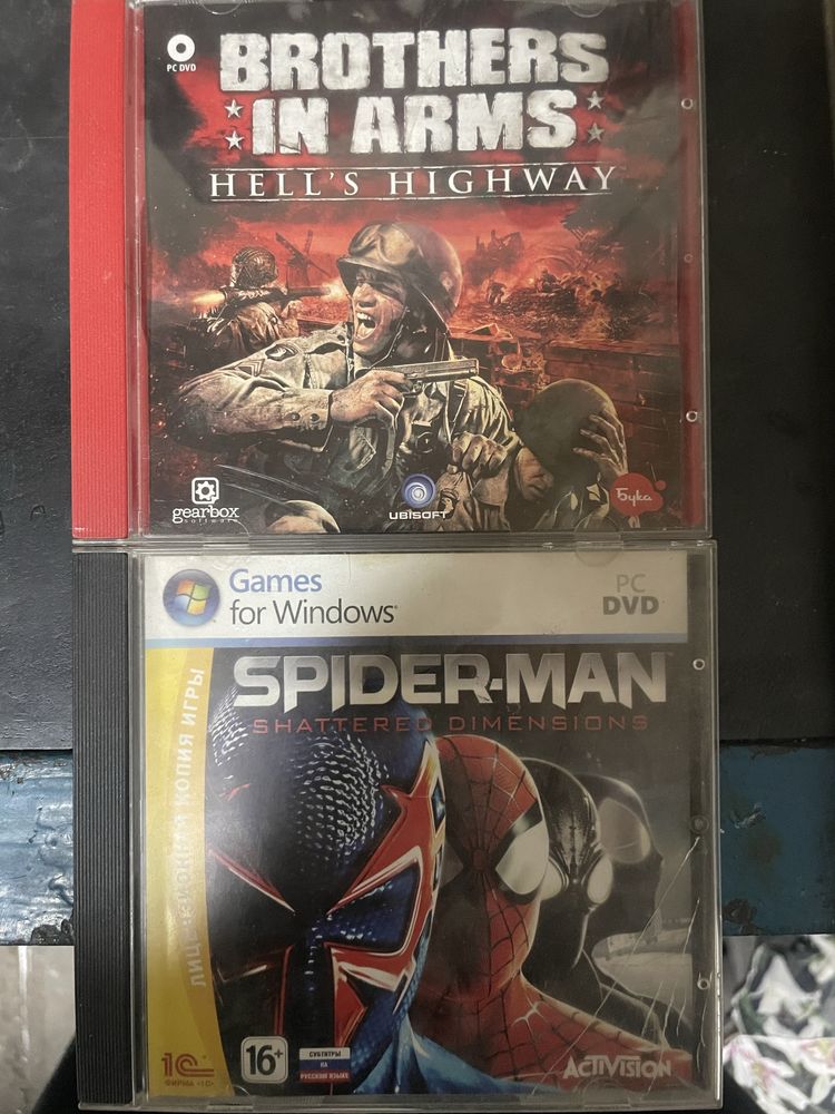 Игры диски на ПК и ПС3