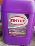 Антифриз Красного цвета SINTEC 10кг минус 40 град Совместим со всеми А