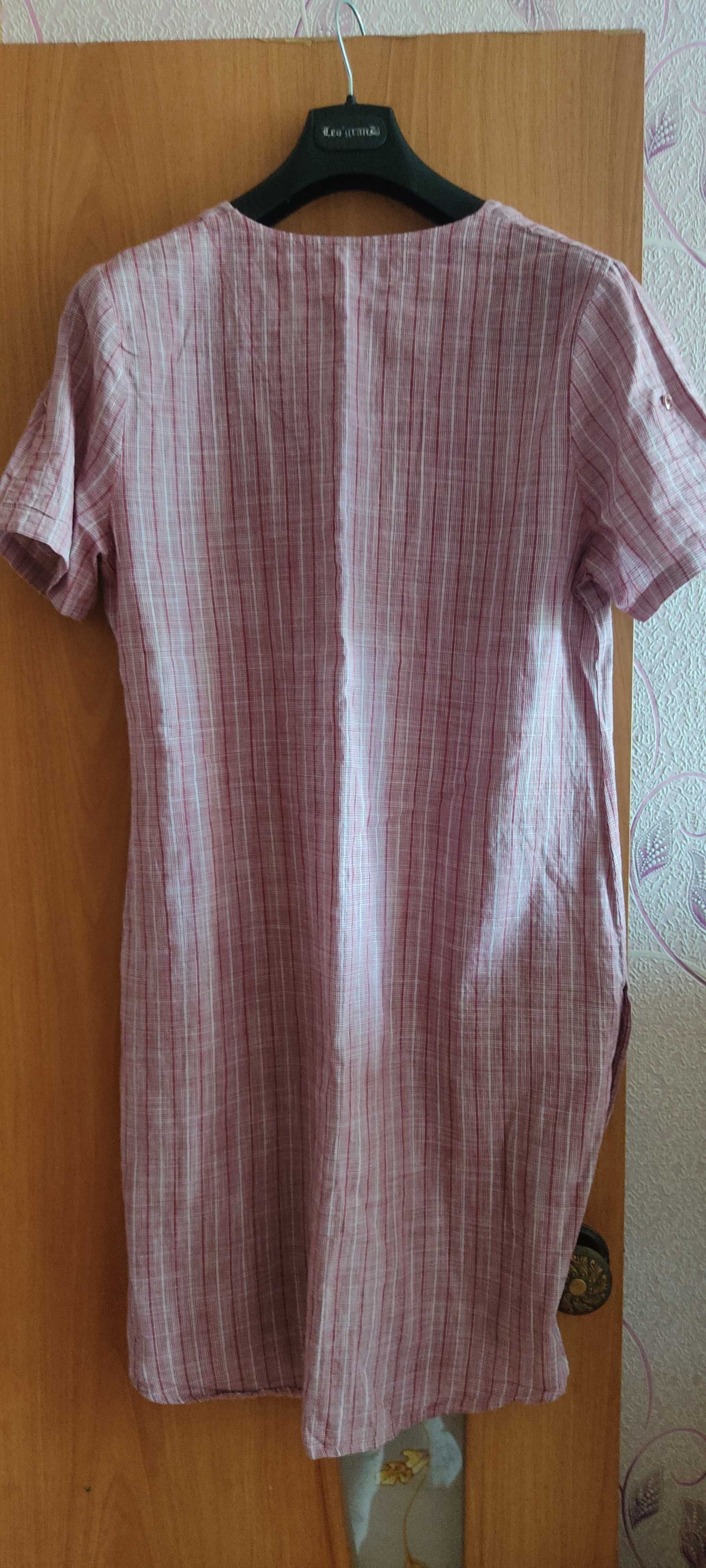 Продам льняное платье  на лето