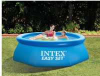 Надувной бассейн Intex Easy Set – установить за 10 минут!