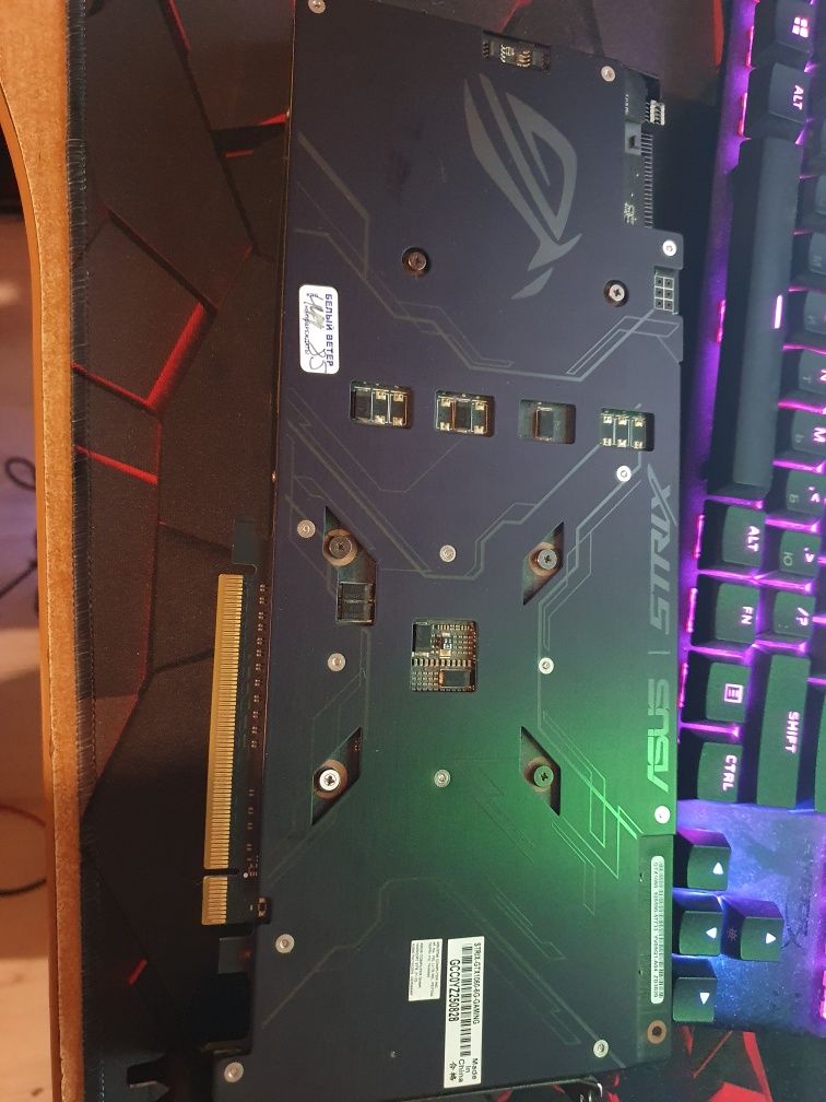 Видеокарта Asus GeForce GTX 1060 STRIX OC