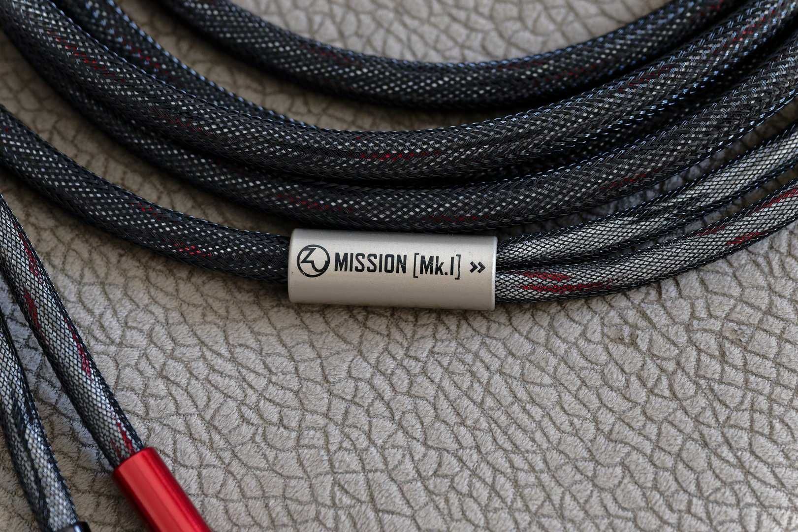 акустический кабель Zu Audio Мission mk.I 2x3m (made in USA)