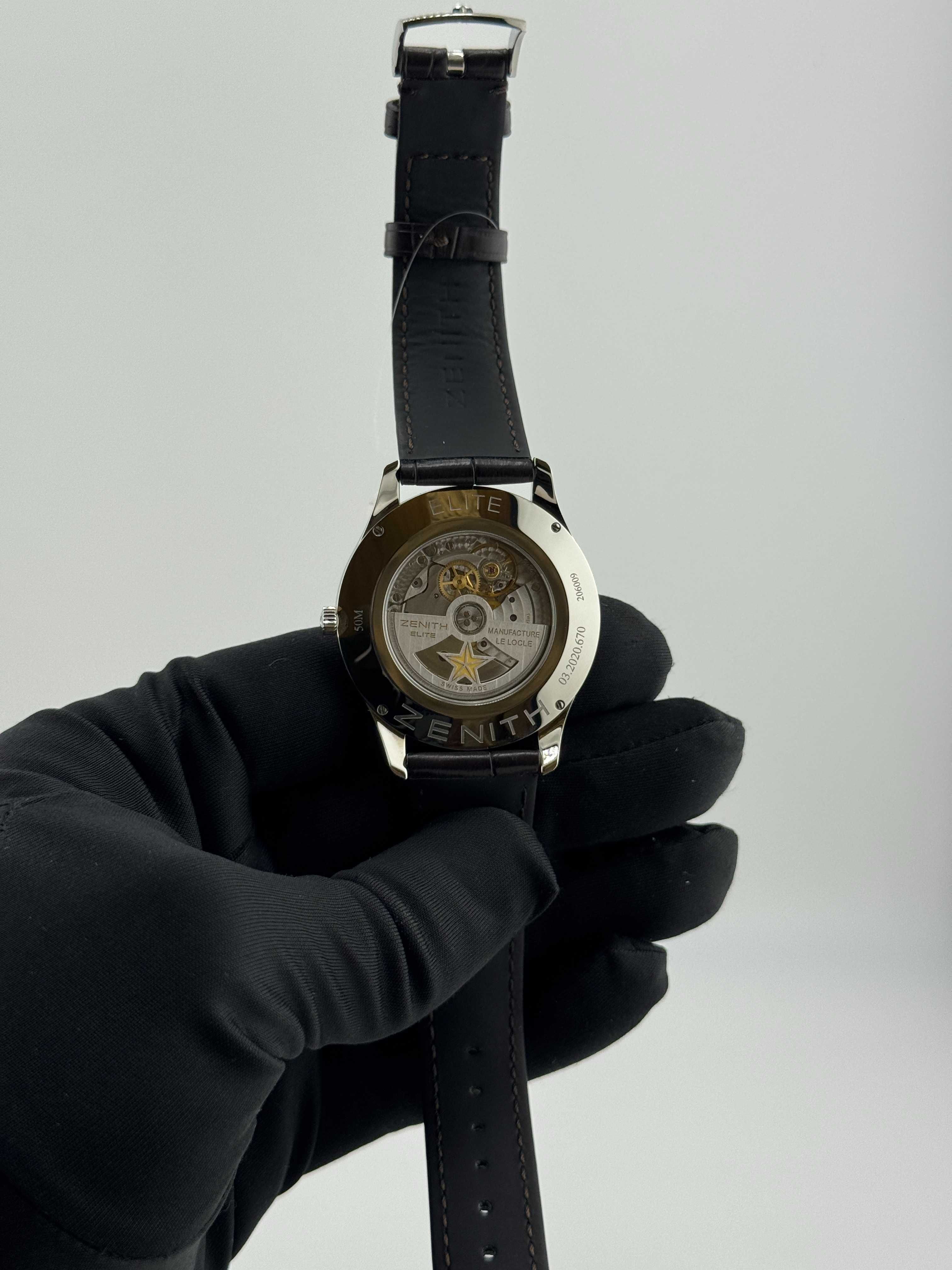 Zenith Elite Captain Central Second