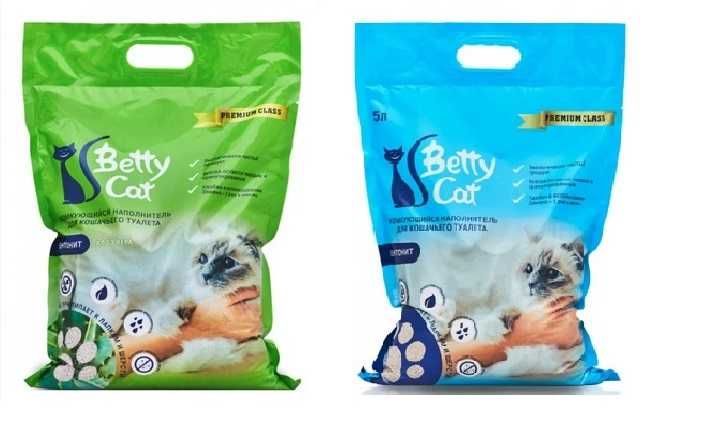 Betty Cat (Бэтти кэт) - Комкующийся наполнитель  10 л (4 кг)