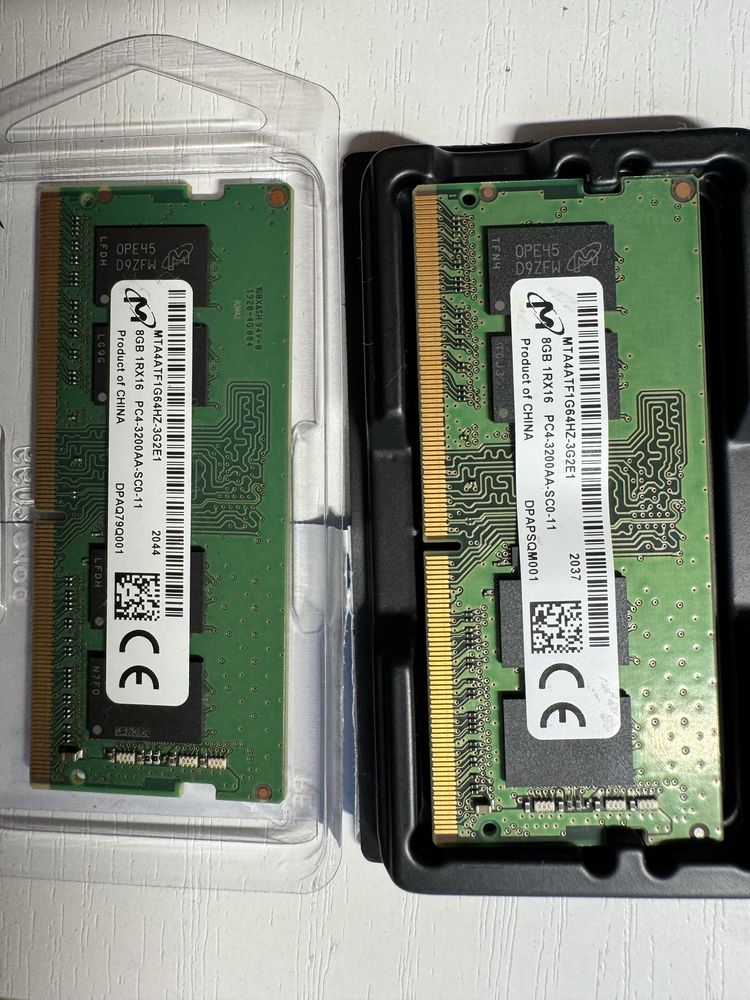 Память SO-DIMM DDR4 8Гб 3200MHz MICRON