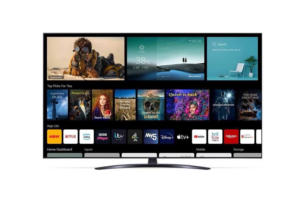 Телевизор LG 65UP81 4K Smart TV (165 см, 2022г.) — гарантия,  Web Os