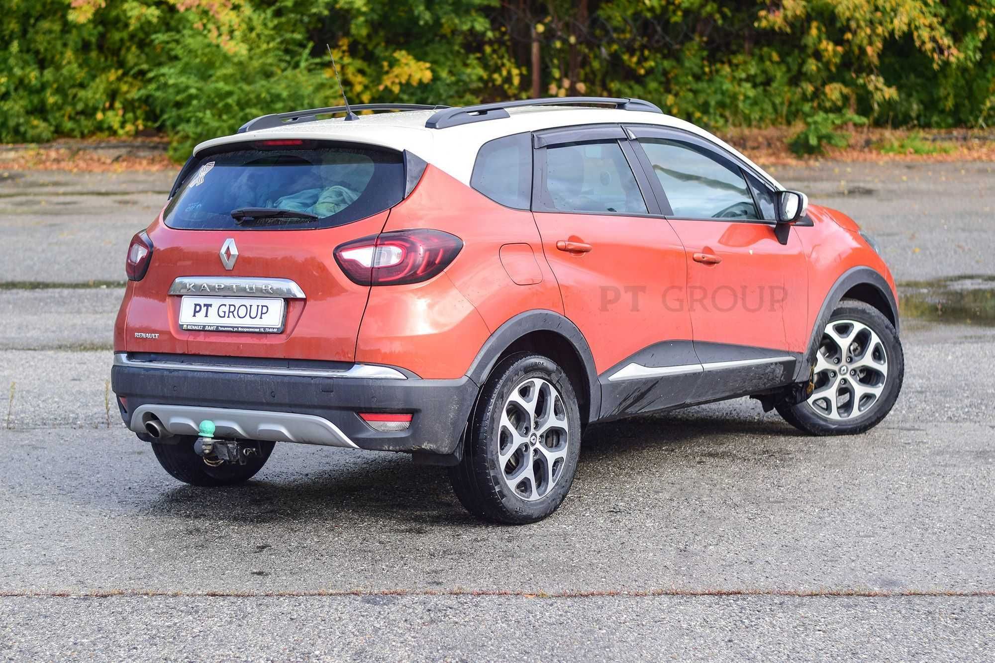 Рейлинги для RENAULT Kaptur от 2016 г.в. (черные или серебристые)