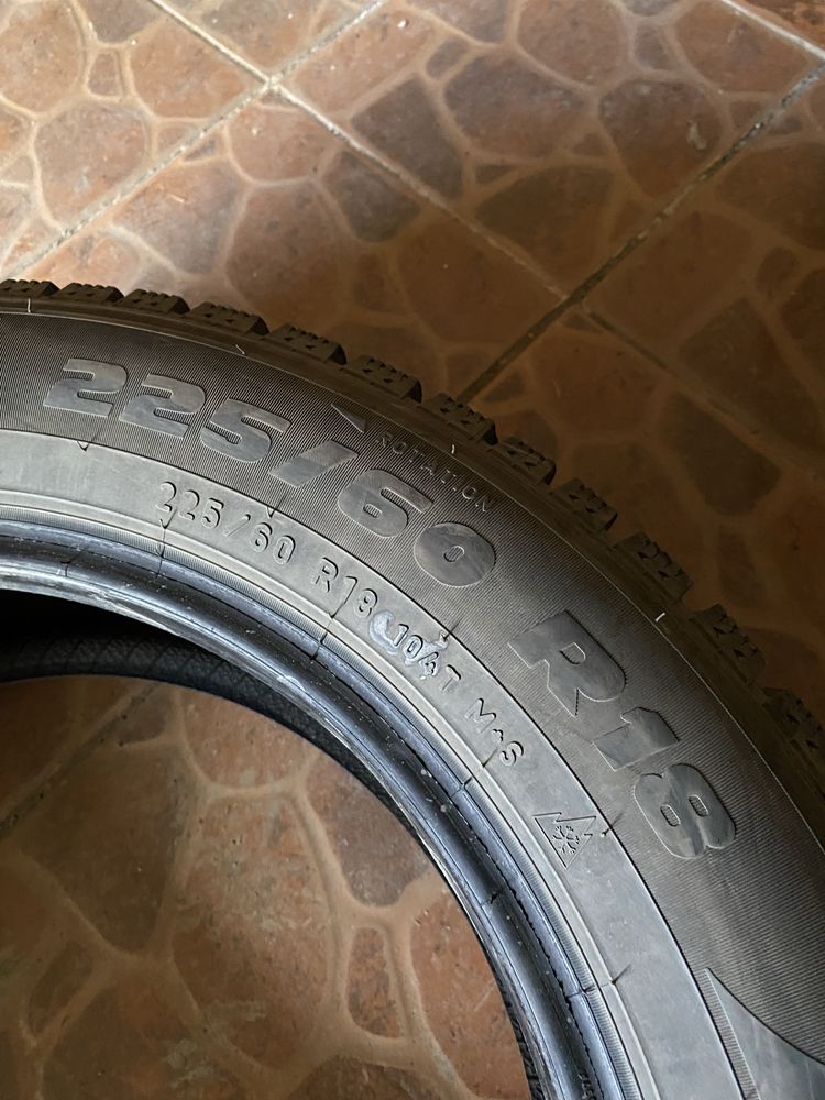 Комплект зимних шин pirelli formula r18